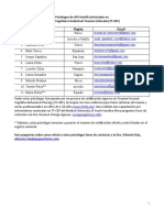 Lista de Psicologos de APS Health de PR Certificados en TF-CBT-Usar para Hacer Referidos