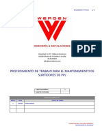 Procedimiento de Mantenimiento de Surtidores PPL