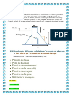 Stabilite en Barrage