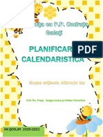 planificare calendaristica