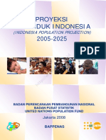 ID Proyeksi Penduduk Indonesia 2005 2025