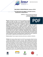 A poesia de resistência de Ricardo Chacal e a defesa da bioescrita