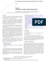 Slake Durability of Shales and Other Similar Weak Rocks: Standard Test Method For