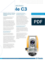 FICHA TECNICA ESTACION TOTAL TRIMBLE C3