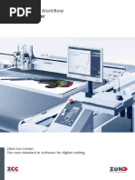 Zünd Cut Center: Digital Cutting Workflow