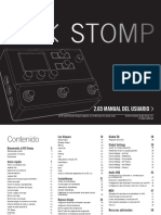 HX Stomp 2. - 65 Owner's Manual - Rev B - Spanish