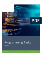 C# Programming Language - Set of Tasks(20) and Solutions