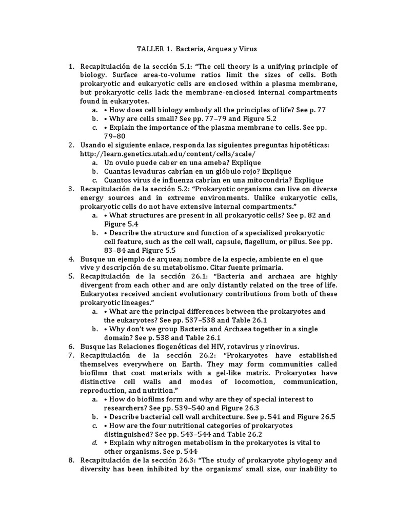 Prokaryotes, Archaea, and Viruses Overview | PDF | Prokaryote | Archaea