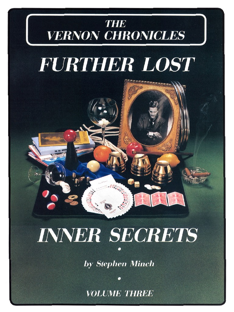 Stephen Minch The Vernon Chronicles Vol3 | PDF | Magic (Illusion