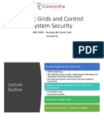 Lecture 6 - Securing the Smart Grid