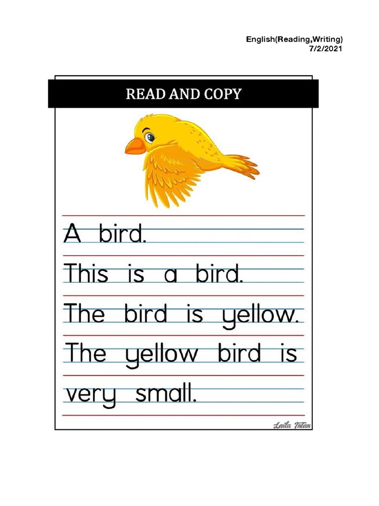 English (Reading, Writing) | PDF