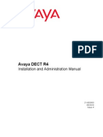 Avaya DECT R4: Installation and Administration Manual