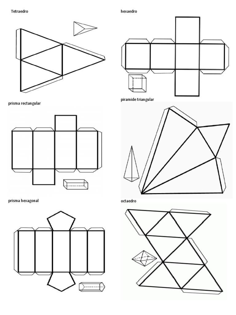10 Figuras Geometricas para Armar Imag | PDF