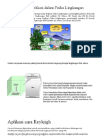 Contoh Aplikasi Dalam Fisika Lingkungan