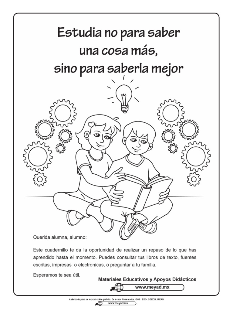 Cuadernillo Repaso Escolar Segundo Grado | PDF | Naturaleza