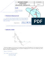 Cours Cinmatique MVT Plan Equiprojectivit