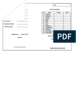 Form Data Donatur