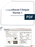 Pembahasan Ulangan Harian 1 SBDP