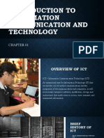 Introduction To Information Communication and Technology