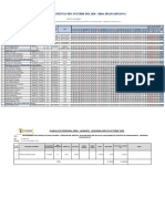 Tareaje de Octubre Del 2020 Huanca Huanca