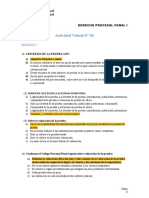 Actividad Virtual 04 - Entregable - DERECHO PROCESAL PENAL I - UC0199