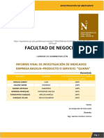 T1 - Investigacion de Mercados - Rodrigo Chavez Saenz