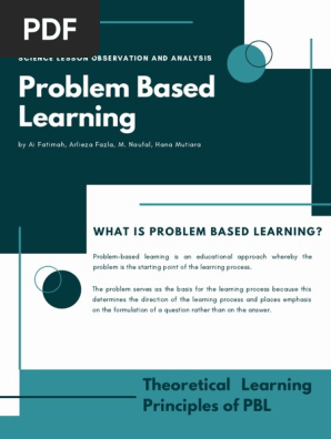 Problem Based Learning
