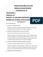 CUESTIONARIO No. 01