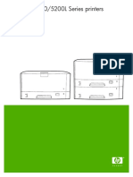 HP Laserjet 5200/5200L Series Printers: Service Manual