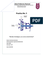 PDF Practica 5 Bombas Centrifugas y Su Curva Caracteristica DD