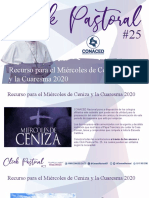 Click Pastoral 25 Recurso Miércoles de Ceniza Y Cuaresma 2020