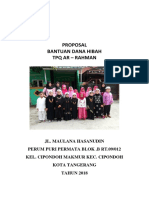 Proposal Bantuan Dana Hibah TPQ Ar - Rahman