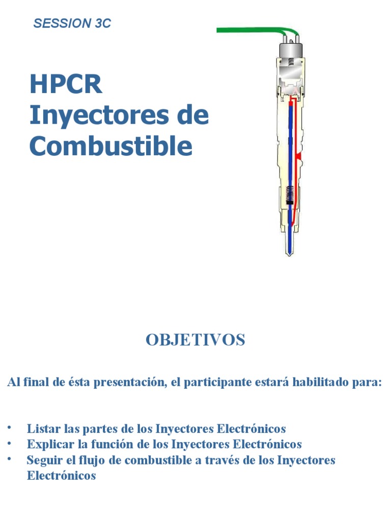 Funcionamiento de Inyectores Electrónicos | PDF | Inyección de ...