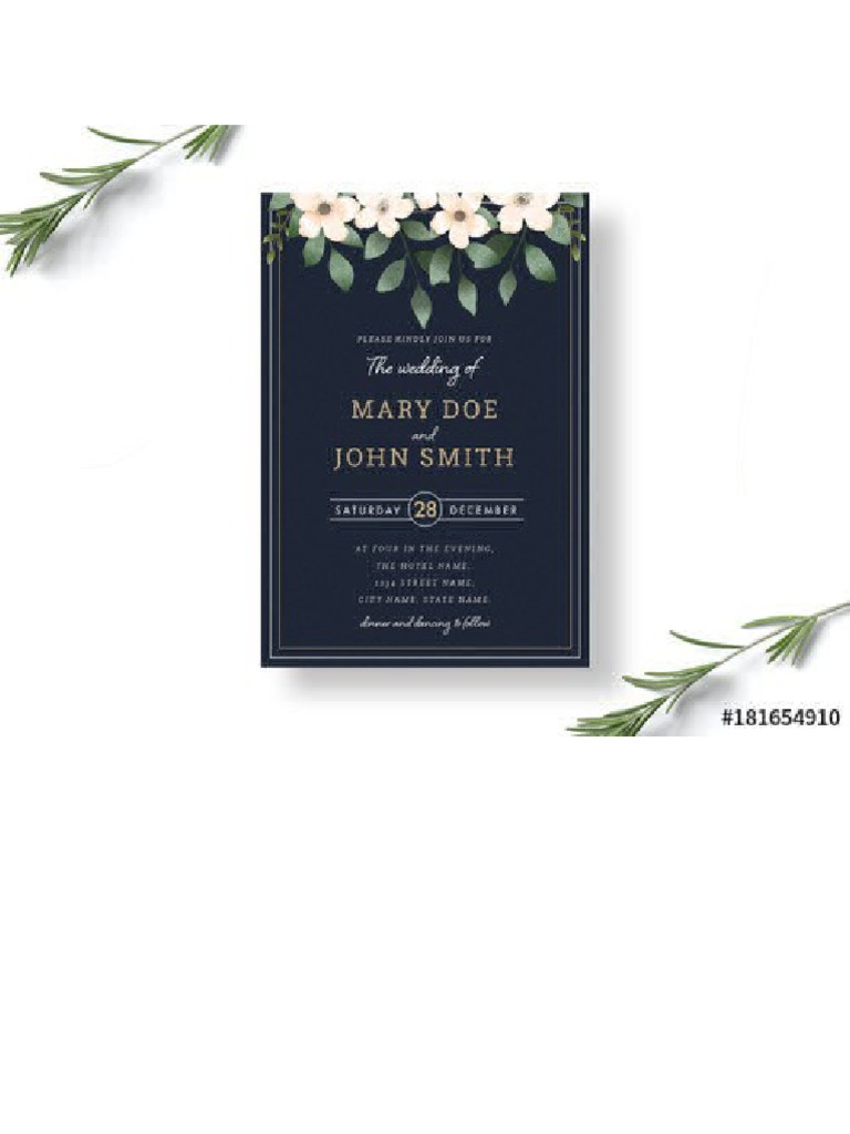 Invitation Sample | PDF