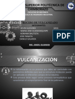 Proceso de Vulcanizacion