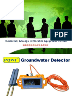 ANALYSIS OF PROFILE MAP - PQWT Water Detector