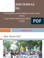 Analisis Sosial Ansos Pmii