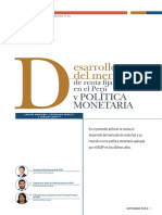 Desarrollo Del Mercado de Renta Fija en El Perú y Política Monetaria - BCRP