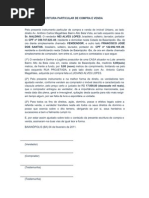 MODELO DE DECLARAÇÃO DE COMPRA E VENDA DE IMÓVEL