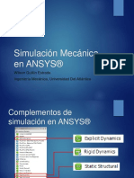 Simulación Elementos Finitos ANSYS