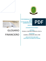 Glosario de Analisis Financiero