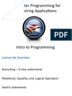 Computer Programming For Engineering Applications