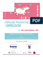 Workshop de Hipnose Pediatrica para Controlo Da Dor Nivel 1