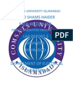 syed shams haider 203 lab report 03