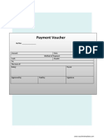 Payment Voucher Template