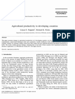 Agricultural Productivity in Developing Countries: Lilyan E. Fulginiti, Richard K. Perrin