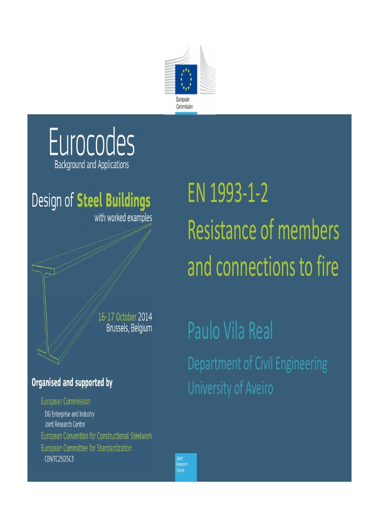 10 Eurocodes Steel Workshop VILA REAL | PDF | Flux | Fires