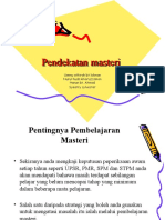 Pendekatan Masteri