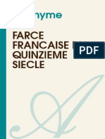 Farce Française du Quinzième Siècle