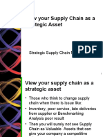 View Your Supply Chain As A Strategic Asset